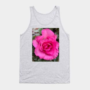 Pink rose Tank Top